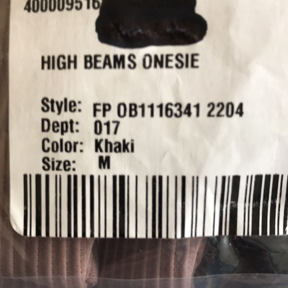 NWT • Free People FP Movement High Beams Jumpsuit • women’s medium - Picture 12 of 12